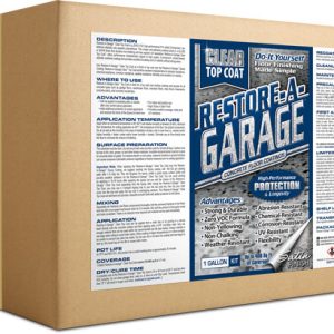 Restore-A-Garage Clear Top Coat Gallon